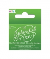 Naboje uzupełniające Ooly Splendid Pen zielone 5 sztuk