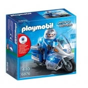 Playmobil City Action: Motor policyjny ze światłem LED (6876)