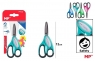  Nożyczki szkolne imienne 13cm MIX
