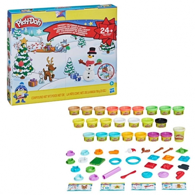 Kalendarz adwentowy Play-Doh