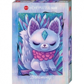 Puzzle 500 elementów Dreaming, Kryształowy lis (29976)