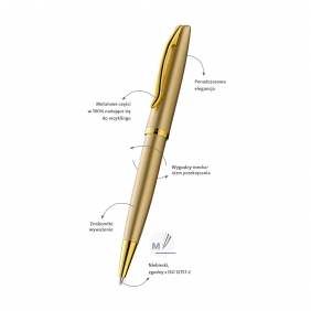 Długopis Pelikan Jazz Noble Elegance, w etui - złoty