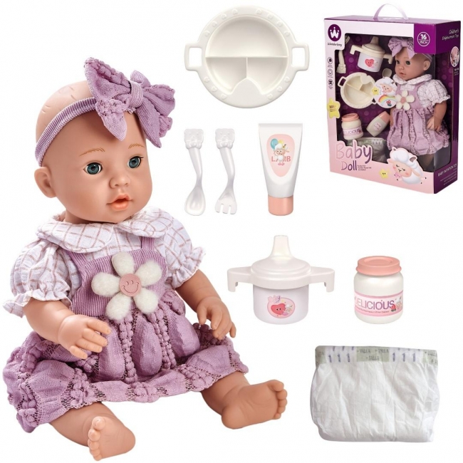 Lalka bobas z akcesoriami