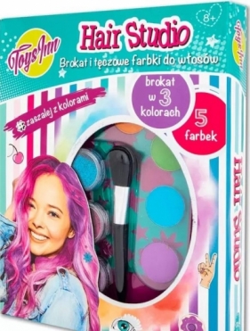 Hair Studio - Farbki i brokat do włosów
