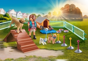 Playmobil Zestaw upominkowy: Treserka psów (70676)