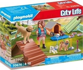 Playmobil Zestaw upominkowy: Treserka psów (70676)