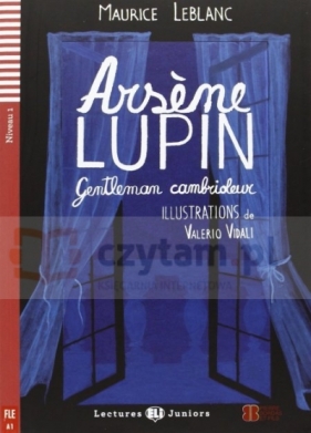 Arsene Lupin Gentelman cambrioleur książka +CD A1 - Maurice Leblanc