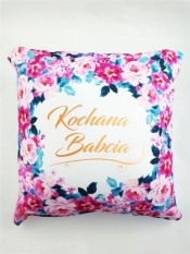 Poduszka Flowers "Kochana Babcia"