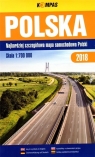 Mapa samochodowa 1:700 000 Polska 2018 BR praca zbiorowa