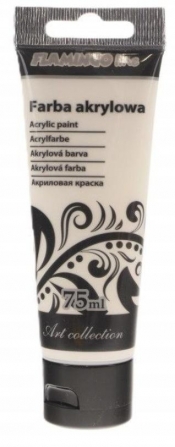 Farba akrylowa 75ml 175 perłowa biała