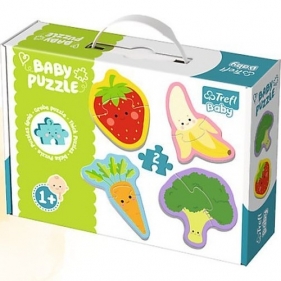 Puzzle Baby Classic 4w1: Warzywa i Owoce (36076)