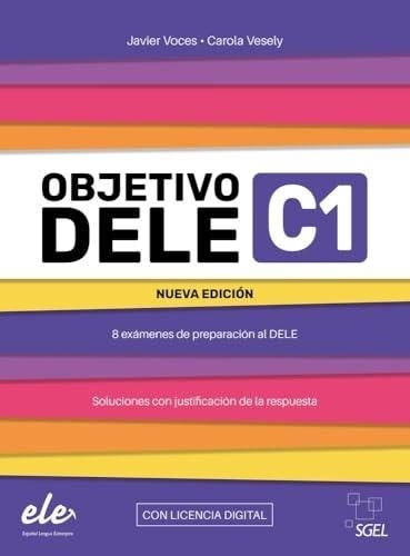 <img src='https://webimage.pl/pics/769/1/d9788410071049.jpg' style='height:440px' /> Objetivo DELE C1 Nueva Edicion 2024 + online