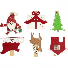 Klamerki dekoracyjne - Xmass bajkowe (441245)