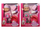 Lalka Dorotka śpiewająca i mówiąca po polsku 28cm z dźwiękami, siusiająca z nocnikiem