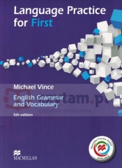 Language Practice for First Książka ucznia bez klucza Macmillan Practice Online - Vince Michael
