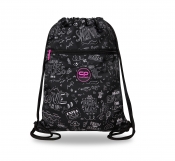 Worek CoolPack Vert - B&W Scribble (D070325)