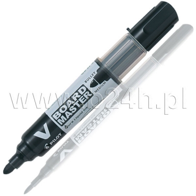 Marker suchościeralny  V-BOARD MASTER czarny (WBMA-VBM-M-B-BG)