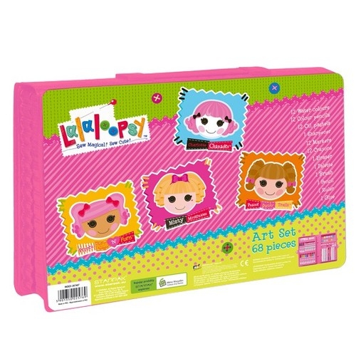 Zestaw artystyczny 68 elementów Lalaloopsy (297407)