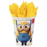 Kubki papierowe minionek 250ml 8szt