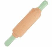 Wałek drewniany do ciastoliny miętowy