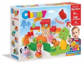 Clemmy Plus Klocki farma (Uszkodzone opakowanie) (14876)