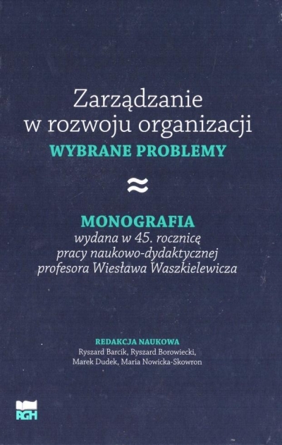 Zarządzanie w rozwoju organizacji