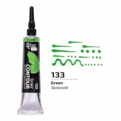 Farba aktylowa kontur universal fluor green 20ml