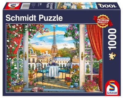 Puzzle PQ 1000 Taras w Paryżu G3