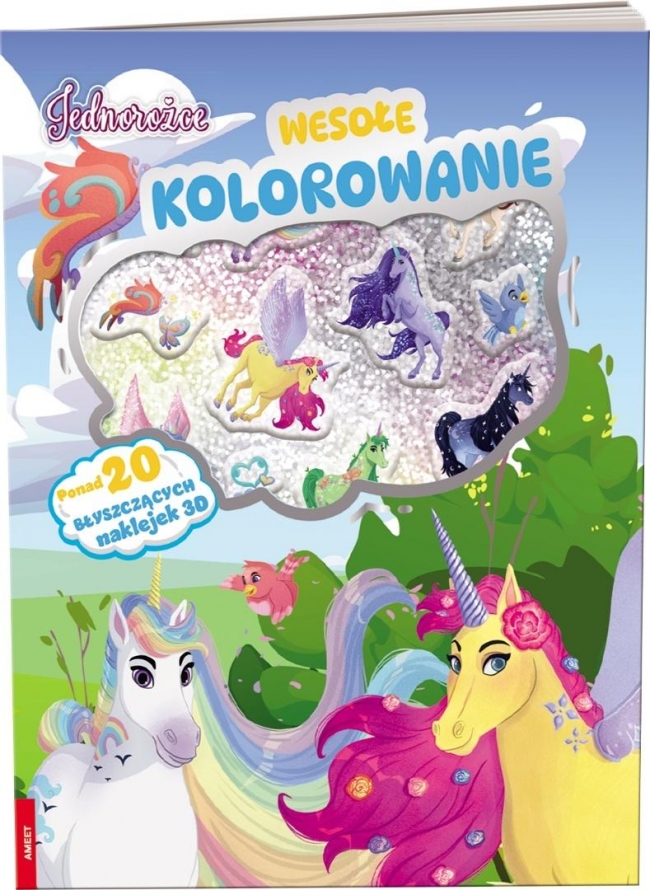 Jednorożce. Wesołe kolorowanie
