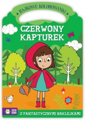 Bajkowe kolorowanki. Czerwony Kapturek