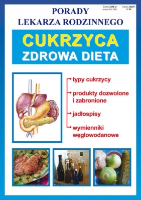 Cukrzyca Zdrowa dieta - Brudka Bożena