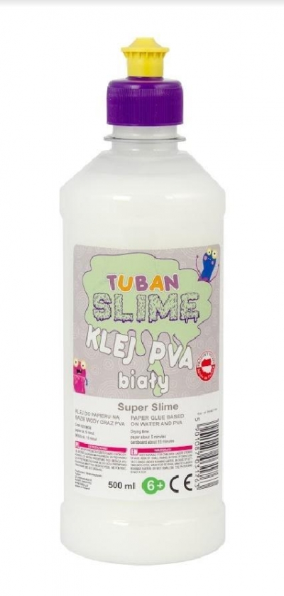 Tuban Slime, Klej PVA - biały 0,5L (TU3177)