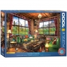  Puzzle 1000 Cozy Cabin by Dominic Davison 6000-537712+