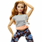 Lalka Barbie Made to Move - ruda (FTG80/FTG84)