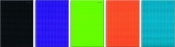 Brulion A5 Top-2000 w kratkę 96 kartek Vinyl Fluo mix - <br />