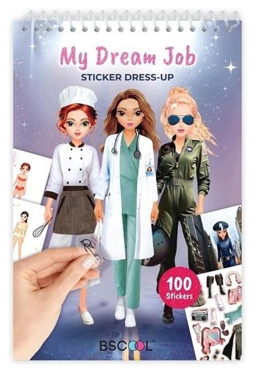 Sticker Dress Up My Dream Job