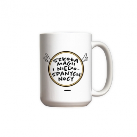Kubek duży (440 ml) – Szkoła magii (żółty)