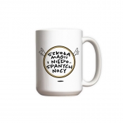 Kubek duży (440 ml) – Szkoła magii (żółty)