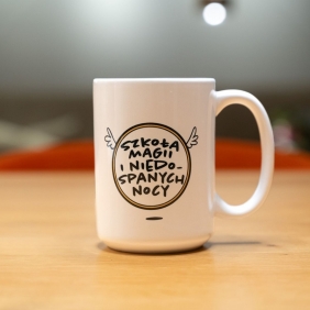 Kubek duży (440 ml) – Szkoła magii (żółty)