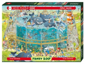 Heye, Puzzle 1000: Funky Zoo - część VI - Podwodne Zoo (29777) - Marino Degano
