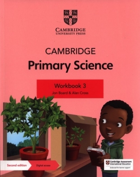 Cambridge Primary Science Workbook 3 with Digital Access - Board Jon, Cross Alan