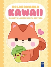 Kolorowanka Kawaii z grubym lakierowanym obrysem - Opracowanie zbiorowe