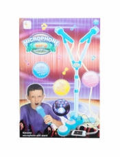 Mikrofon stojący podwójny