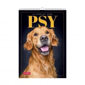 Kalendarz ścienny A3 - Psy 2026