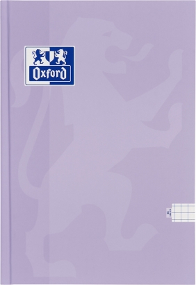 Brulion Oxford Touch Pastel A5/96k kratka z marginesem, 1 szt