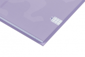 Brulion Oxford Touch Pastel A5/96k kratka z marginesem, 1 szt