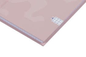 Brulion Oxford Touch Pastel A5/96k kratka z marginesem, 1 szt