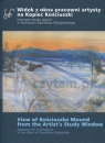 Widok z okna pracowni artysty na Kopiec Kościuszki