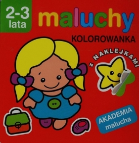 Maluchy Kolorowanka z naklejkami 2-3 lata