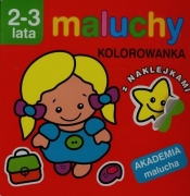 Maluchy Kolorowanka z naklejkami 2-3 lata